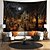 cheap Halloween Wall Tapestries-Halloween Pumpkin Party Hanging Tapestry Wall Art Large Tapestry Mural Decor Photograph Backdrop Blanket Curtain Home Bedroom Living Room Decoration Halloween Decorations