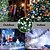abordables Lumières de cordes solaires-guirlandes solaires guirlandes lumineuses extérieures étanche 8 modes 10m 100leds guirlande lumineuse éclairage extérieur pour la fête jardin noël en plein air nouvel an décoration de vacances