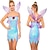 billige Film- og TV-kostymer-Dame Tingeling Fe Kjoler Cosplay kostyme Fairy Wings Til Halloween Karneval Sexy kostyme Voksne Kjole
