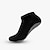 preiswerte Herrensocken-Herren 3 Paare Ankle Socken Schwarz Weiß Farbe Glatt Casual Täglich Grundlegend Mittel Sommer Frühling Herbst Yoga Atmungsaktiv