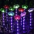 olcso Pathway Lights &amp; Lanterns-2db kerti napelemes lámpa kültéri gyep ötszirom virág fény föld beillesztés nád led vízálló levél fű táj dekoráció udvar dekoráció fény fesztivál party hangulat fény