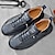 cheap Men&#039;s Handmade Shoes-Men&#039;s Casual Shoes Handmade Shoes Walking Vintage Casual Outdoor Daily Leather Warm Height Increasing Comfortable Lace-up Black Blue Brown Winter