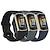 tanie Paski do zegarków Fitbit-4 paczki 3 szt 2 sztuki Inteligentny pasek do zegarka Kompatybilny z Fitbit Charge 5 Silikon Inteligentny zegarek Pasek Regulowany Pasek sportowy Zastąpienie Mankiet
