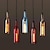 billiga Belysning för köksön-led taklampa i glasflaska hängande lampor för ölflaskor glas taklampa, vintage bar pendellampa industriell retro taklampa för café kläder butik bar disk färg taklampor 110-240v