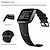 voordelige Fitbit-horlogebanden-Slimme horlogeband Compatibel met: Fitbit Versa 2 / Versa Lite / Versa SE / Versa Siliconen Smartwatch Band Vrouwen mannen Sportband Vervanging Polsbandje