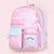 Χαμηλού Κόστους Τσάντες βιβλίων-σχολικό σακίδιο τσάντα βιβλιοθήκη κινούμενα σχέδια για κορίτσια μαθήτρια αναπνέει μεγάλη χωρητικότητα με τσέπη μπουκαλιού νερό νάιλον σχολική τσάντα τσάντα πλάτης τσάντα 20 ιντσών, δώρο επιστροφής