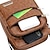 cheap Men&#039;s Bags-Men&#039;s Crossbody Bag Shoulder Bag Messenger Bag PU Leather Outdoor Daily Zipper Large Capacity Waterproof Lightweight Solid Color Black Brown Coffee