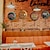 levne kovová dekorace na zeď-1ks retro kovové háčky vzor uzávěru pivních lahví vodotěsné závěsné háčky ideální pro pokojová kuchyňská veranda a venkovní dekorace pro domácí kutily 10x16cm/4&#039;&#039;x6,3&#039;&#039;