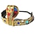 billiga Tillbehör-egyptisk dräkt reina snake pannband tillbehör egyptisk huvudstycke böjbart dam guld egypt medusa smycken för halloween mardi gras
