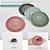 abordables Desagües-6 uds filtro circular de silicona para fregadero alcantarillado antiobstrucción colador de desagüe de suelo colector de tapón de pelo para baño cocina