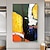 abordables Peintures Abstraites-peinture à l&#039;huile faite à la main de nombreuses tailles peinture peinte à la main art mural abstrait moderne toile peinture décoration de la maison décor pas de peinture de cadre seulement