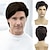 cheap Costume Wigs-Mens Wigs Short Light Brown Wig Synthetic Heat Resistant Natural Halloween Cosplay Hair Wig for Male