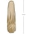 preiswerte Pferdeschwanz-Clip-in-Pferdeschwanz-Clip-Klaue, blonde Pferdeschwanz-Verlängerung, gerade, 18, 110 g, synthetisch wie echtes Haar, Kunsthaarteile, einfach zu verwenden, flauschig &amp;nicht verheddert