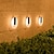 Недорогие Уличные светильники-Солнечный уличный садовый светильник, водонепроницаемый настенный светильник, два режима освещения, забор для виллы, крыльцо, двор, ландшафтное украшение, 1/2 шт.
