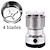 cheap Kitchen Appliances-1PC Electric Stainless Steel Coffee Bean Grinder Home Grinding Milling Machine 220V Coffee Beans Grind Kitchen Accessories for Nuts Salt Spices Corns