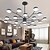 ieftine Design Sputnik-9-Light 80 cm Intensitate Luminoasă Reglabilă Sputnik Design Candelabre Metal Acrilic Stil modern Sputnik Geometric Pictate finisaje LED Modern 110-120V 220-240V 110-240 V