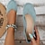 Χαμηλού Κόστους Γυναικείες Μπαλαρίνες-Γυναικεία Χωρίς Τακούνι Μεγάλα Μεγέθη Παπούτσια Flyknit Παπούτσια άνεσης Ημέρα του Αγίου Βαλεντίνου Καθημερινά Περπάτημα Συμπαγές Χρώμα Καλοκαίρι Επίπεδο Τακούνι Στρογγυλή Μύτη