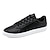cheap Men&#039;s Sneakers-Men&#039;s Sneakers Leather Shoes British Style Plaid Shoes White Shoes Casual British Preppy Daily Leather Breathable Comfortable Slip Resistant Lace-up Black White Spring Fall