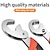 cheap Hand Tools-Adjustable Wrench Tool Universal Screw Plate Hand Multifunctional Large Opening Double Ended Wrench Adjustable Wrench Hardware