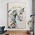 halpa Eläintaulut-mintura käsintehty hevosöljymaalaus kankaalle seinä taide koristelu moderni abstrakti eläinkuva kodin sisustukseen rullattu kehyksetön venyttämätön maalaus