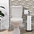 זול מדבקות קיר-12 יחידות מדבקת קיר אריחי אבן מלאכותית 3D טפט ויניל דבק עצמי פרחוני עיצוב בית למטבח אמבטיה 15*30 ס&quot;מ