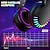 cheap TWS True Wireless Headphones-Wireless BT Headphone With Noise Cancellation HiFi Stereo Sound Mic Deep Bass Protein Earpad Rainbow RGB Backlight Rechageable Over Ear Headset For PC Mac Game Travel Class Home Office