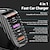 economico Caricabatterie per auto-asometech caricabatteria da auto USB con porta di espansione per accendisigari da 90 W pd scp fcp ricarica rapida per iPhone Samsung Huawei