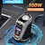 tanie Ładowarki samochodowe-Asometech Ładowarka samochodowa USB z portem rozszerzeń zapalniczki 90 W pd scp fcp szybkie ładowanie dla iphone&#039;a Samsung huawei