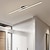 Χαμηλού Κόστους Φώτα Οροφής-μινιμαλιστικό φωτιστικό οροφής μακριά λωρίδα ημι-χωνευτή λάμπα οροφής, μοντέρνοι πολυέλαιοι γραμμικά φώτα κοντά στην οροφή για καθιστικό υπνοδωμάτιο, χωλ κουζίνα με δυνατότητα ρύθμισης ρύθμισης μόνο