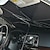 voordelige Auto-zonneschermen &amp; zonnekleppen-universele auto voorruitbeschermer zonnescherm parasol uv-bescherming warmte-isolerende binnenhoes voor auto&#039;s suv&#039;s