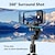 preiswerte Selfie-Sticks-Desktop Gimbal Selfie Stick Stativ Stabilisator mit Licht Fernbedienung folgen faltbar für Smartphone iPhone 13 Xiaomi für Video Q18