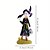 economico Decorazioni Appese e da Tavolo per Halloween-Strega di Halloween bambola figurine in resina ornamento da tavolo decorazione casa ufficio ragazzi ragazze festa di compleanno regalo da collezione