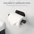 preiswerte Badutensilien-1 Stück selbstklebender Toilettenpapierhalter – selbstklebender schwarzer Toilettenpapierrollenhalter, Wandhalterung für Bad und Küche, Edelstahl SUS-304