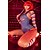 billige Klassisk horror-Dame Chucky Cosplay kostume Bodysuits Til Halloween Karneval Mardi Gras Sexet kostume Voksne Trikot / Heldragtskostumer Top