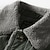 Недорогие Мужские куртки и пальто-Муж. Куртка на открытом воздухе На каждый день Теплый кнопка Карман Осень Зима Полотняное плетение Мода Уличный стиль Лацкан Обычная Черный Цвет хаки Военно-зеленный Жакеты