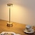 billiga Bordslampor-led uppladdningsbar sladdlös bordslampa aluminium sovrum bar restaurang med touchkontroll led lampa för hemmakontor sovrum hotell restaurang 3-nivå ljusstyrka inställningar
