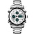 ieftine Ceasuri Mecanice-Bărbați ceas mecanic Lux Cadran mare IMPERMEABIL Oțel inoxidabil Uita-te