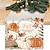 olcso Asztali díszterítők-hálaadás sütőtök asztali futó halloween ősz zsákvászon asztalfutó parasztház beltéri asztal őszi dekoráció asztal zászló dekoráció étkezéshez weddig party ünnep