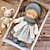 billige photobooth rekvisitter-bomull kropp waldorf dukke dukke kunstner håndlaget mini dress-up dukke diy halloween gaveeske emballasje velsignelse (unntatt små dyr tilbehør)