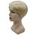 cheap Party Wigs-Men Wig Short Blonde Golden Straight Handsome Synthetic Hair Wigs for Carnival Party
