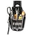 cheap Hand Tools-Bag Electrician Pocket screwdriver Screwdriver Waist Tool pouch Holder bag tool belt Utility