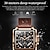 baratos Relógios Quartz-OLEVS Masculino Relógios de Quartzo Calendário Cronógrafo Mostrador Grande Impermeável Couro Legitimo Assista
