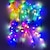 cheap Light Up Toys-9PCS Light Up Your Look with this Glittery Neon Bowknot Hair Tie!
