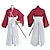 ieftine Anime Costume-Inspirat de RurouniKenshin Himura Kenshin Anime Costume Cosplay Japoneză Carnaval Costume Cosplay Costum Pentru Bărbați
