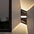 ieftine lumini de perete exterioare-aplice de perete de exterior lumina sus si jos 2 lumini rezistent la apa ip65 corpuri de iluminat aplice exterioare cu LED-uri din aluminiu pentru veranda interioara exterioara 110-240v