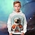ieftine hanorace și hanorace 3D pentru băieți-baieti 3d astronaut hanorac pulover maneca lunga imprimeu grafic 3d primavara toamna iarna moda streetwear poliester copii 3-12 ani in aer liber casual zilnic potrivire regulata