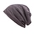 levne Pánské klobouky-Unisex Čepice Beanie Černá Kávová Bavlna Cestování Plážový styl Venkovní Dovolená Bez vzoru