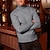 cheap Men&#039;s Pullover Sweater-Men&#039;s Sweater Pullover Sweater Jumper Turtleneck Sweater Cable Knit Tunic Knitted Solid Color Turtleneck Keep Warm Work Daily Wear Clothing Apparel Fall Winter Black White M L XL