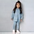 cheap Sets-2 Pieces Toddler Girls&#039; Solid Color Crewneck Hoodie &amp; Sweatpants Set Set Long Sleeve Sports Outdoor 3-7 Years Fall Champagne Pink Blue