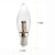 voordelige Ledlampkaarsen-5 stuks 1w led-kaarsen 60 lm e14 c35 7 led-kralen smd 5050 180-240 v